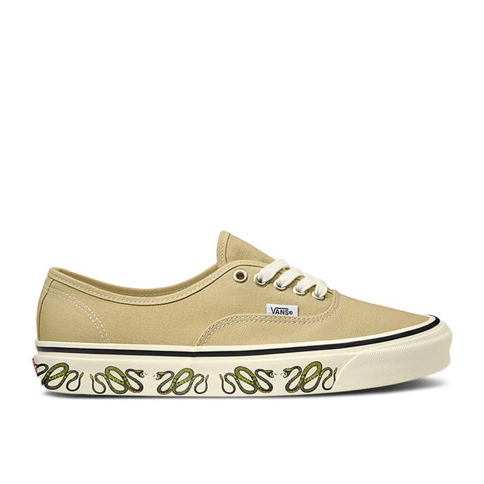ヴァンズ Vans 【 Authentic 44 Dx 'Jungle Sidewall - Cream' Men Cream/Brown 】 オーセンティック メンズ クリーム 茶色 ブラウン