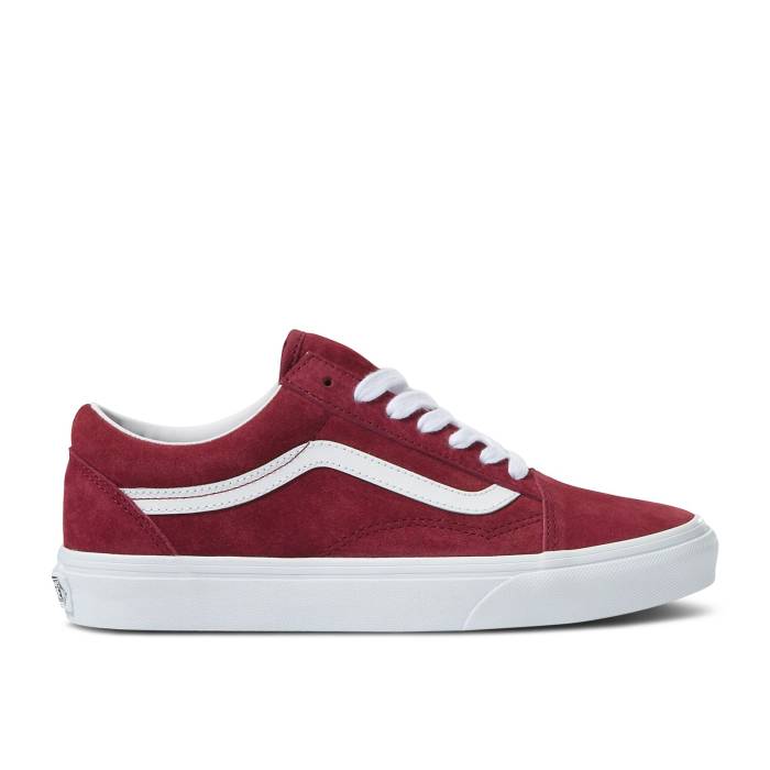 ヴァンズ Vans 【 Old Skool 'Pig Suede - Tawny Port' Men Tawny Port 】 スエード・スウェード メンズ
