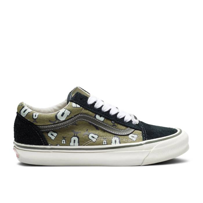 ヴァンズ Vans 【 Undefeated X Og Old Skool Lx \u0027U-Man - Grasshopper\u0027 Men 】 アンディフィーテッド メンズ