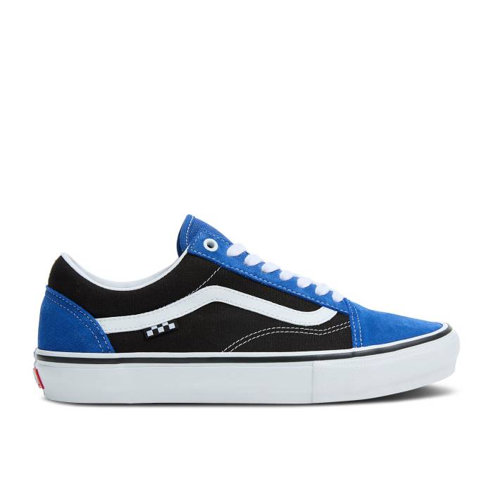 ヴァンズ Vans 【 Skate Old Skool \u0027Blue Black\u0027 Men Blue/Black/White 】 Skate 滑る メンズ 青み 青色 黒いこと 黒いこと 白いこと 白いこと