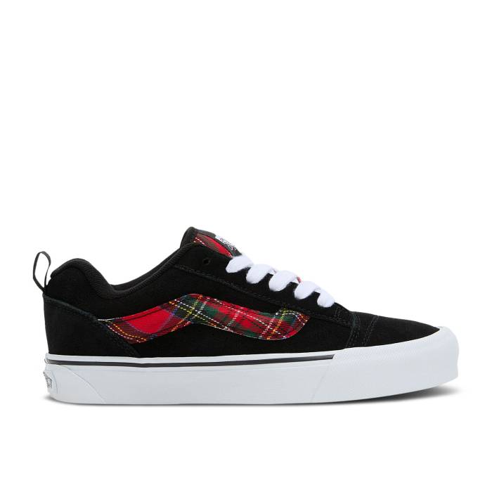 ヴァンズ Vans 【 Knu-Skool \u0027Rave Plaid Black\u0027 Men Rave Plaid Black/Plaid 】 メンズ 黒いこと 黒いこと