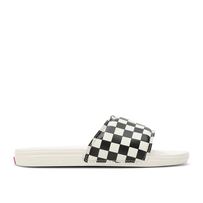 ヴァンズ Vans 【 Wmns La Costa Slide-On 'Checkerboard - Marshmallow' Women Checkerboard/Black/Marshmallow 】 ロサンゼルス レディース 黒色 ブラック