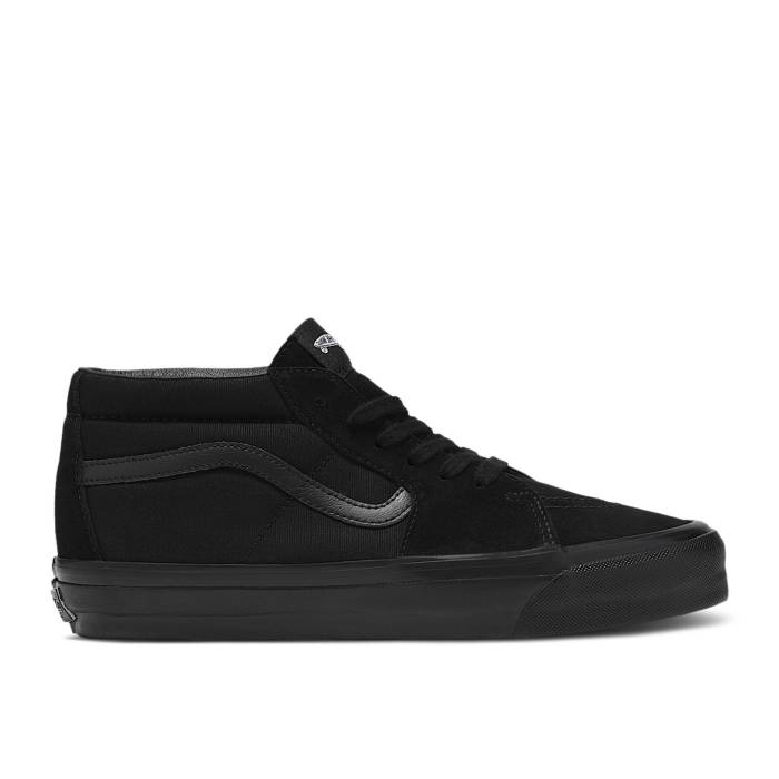 ヴァンズ Vans 【 Premium Sk8-Mid 83 \u0027Black\u0027 Men Black 】 Premium 割り増し金 メンズ 黒いこと 黒いこと
