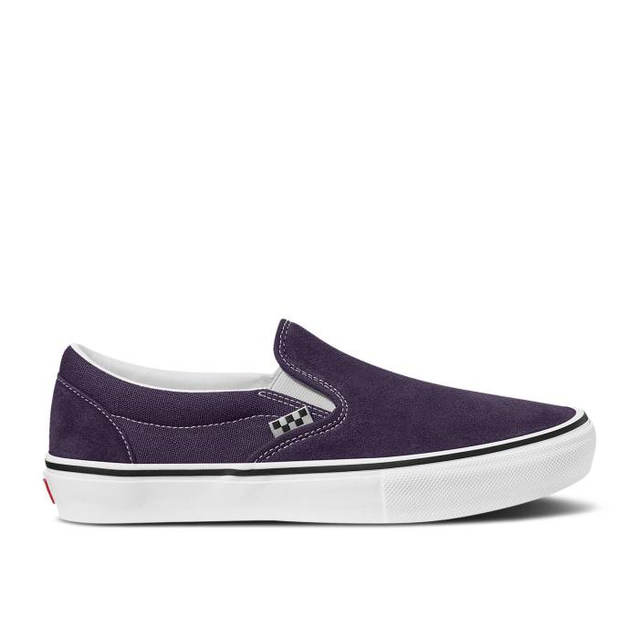 ヴァンズ Vans 【 Skate Slip-On 'Purple Black' Men Purple/Black 】 Skate スケート slip-on スリッポン メンズ Purple 紫・パープル 黒色 ブラック