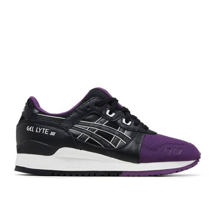アシックス Asics 【 Gel Lyte 3 'Purple Black' Men Purple/Black 】 メンズ Purple 紫・パープル 黒色 ブラック｜スニケス