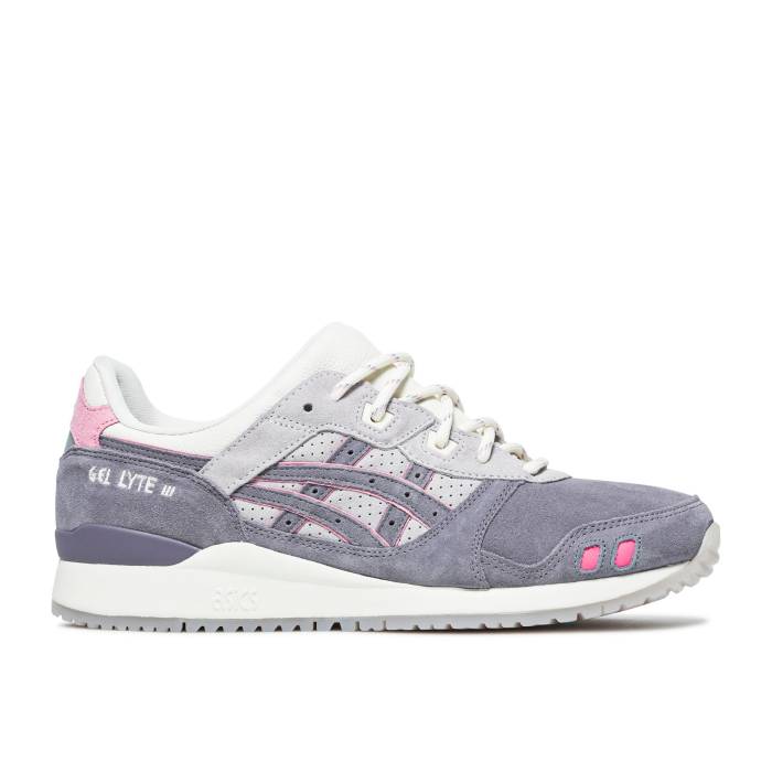 アシックス Asics 【 End. X Gel Lyte 3 Og \u0027Pearl\u0027 Men Lavender Grey/Ivory 】 メンズ 薄墨色 薄墨色 象牙色
