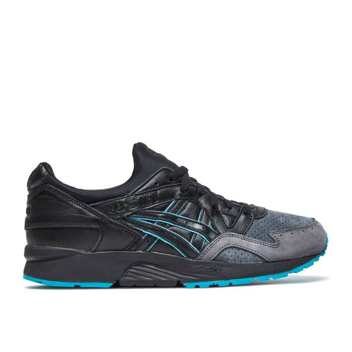 アシックス Asics 【 Kith X Gel Lyte 5 \u0027Leatherback\u0027 Men Castle Rock/Black 】 メンズ 黒いこと 黒いこと