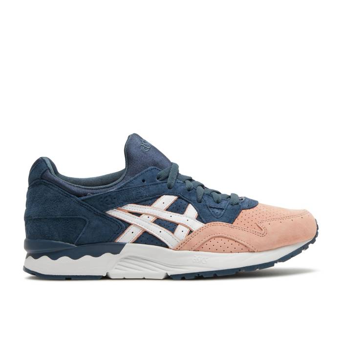 アシックス Asics 【 Kith X Gel Lyte 5 \u0027Salmon Toe\u0027 Men Salmon/White 】 メンズ 白いこと 白いこと