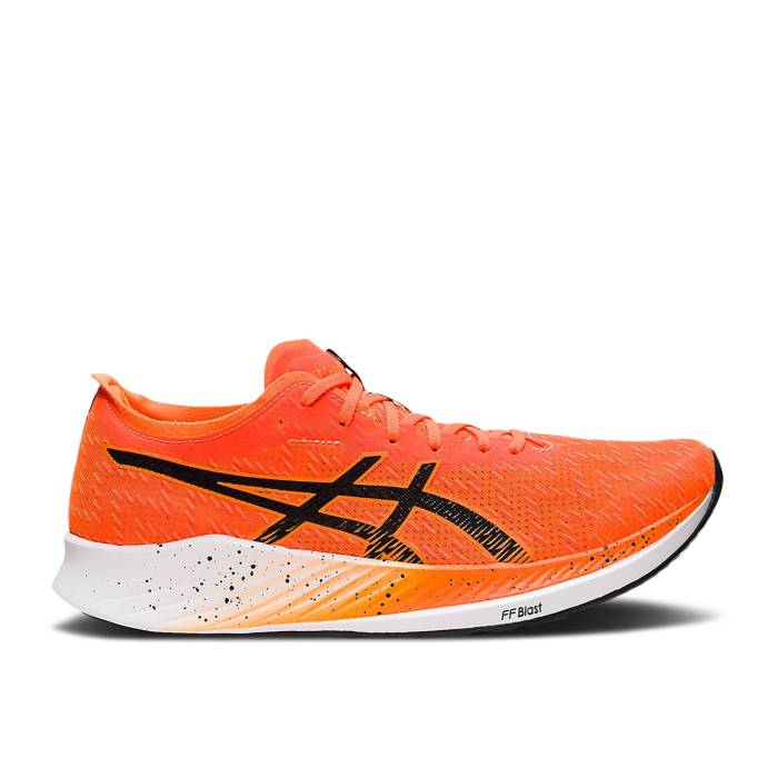 アシックス Asics 【 Magic Speed 'Shocking Orange' Men Shocking Orange/Black 】 マジック Speed スピード メンズ orange 橙・オレンジ 黒色 ブラック