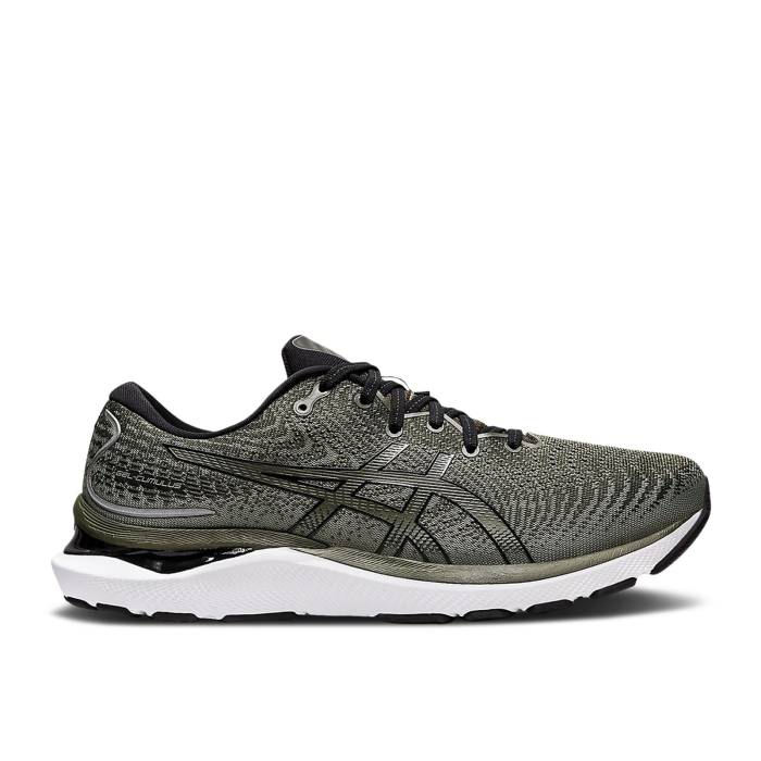 アシックス Asics 【 Gel Cumulus 24 'Olive Canvas' Men Olive Canvas/Black 】 メンズ olive オリーブ 黒色 ブラック|スニケス
