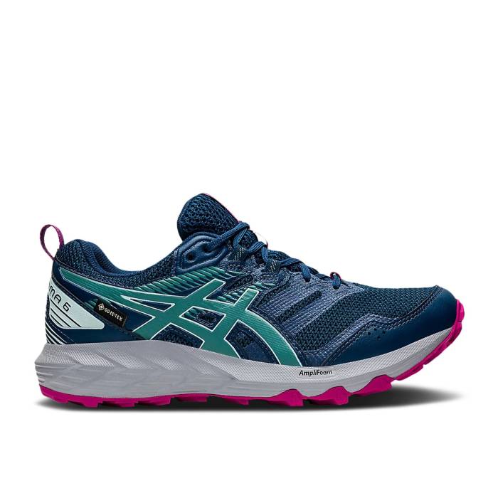 アシックス Asics 【 Wmns Gel Sonoma 6 Gtx 'Mako Blue Sage' Women Mako Blue/Sage 】 青色 ブルー レディース 青色 ブルー｜スニケス
