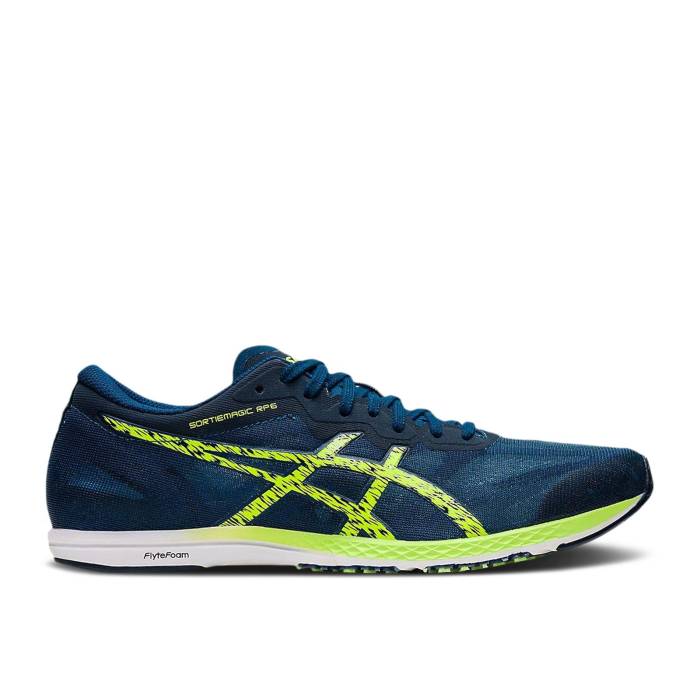 アシックス Asics 【 Sortiemagic Rp 6 Mako Blue Hazard Green Men Mako Blue/Hazard Green 】 青色 ブルー メンズ 青色 ブルー green 緑・グリーン