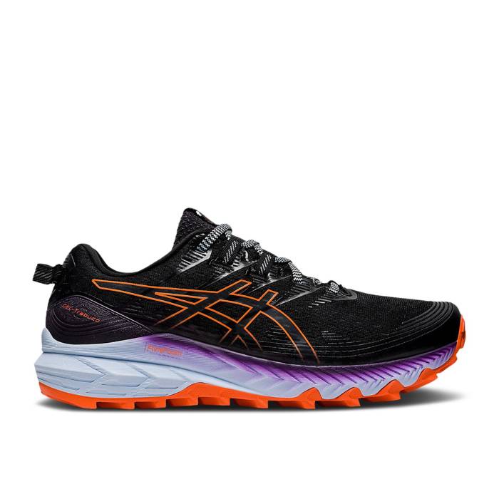 アシックス Asics 【 Wmns Gel Trabuco 10 Black Nova Orange Women Black/Nova Orange 】 レディース 黒色 ブラック orange 橙・オレンジ