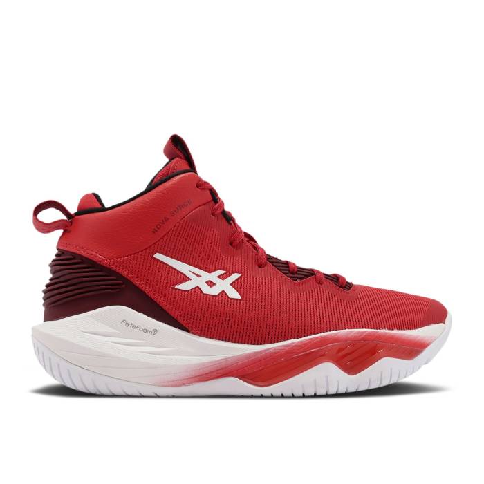 アシックス Asics 【 Nova Surge 2 \u0027Electric Red\u0027 Men Electric Red/White 】 メンズ Red 赤・赤いこと 白いこと 白いこと