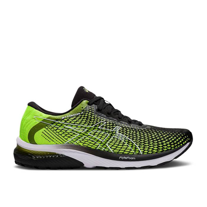 アシックス Asics 【 Gel Stratus 2 Knit 'Safety Yellow Black' Men Safety Yellow/Black 】 ニット yellow 黄色・イエロー メンズ yellow 黄色・イエロー 黒色 ブラック|スニケス
