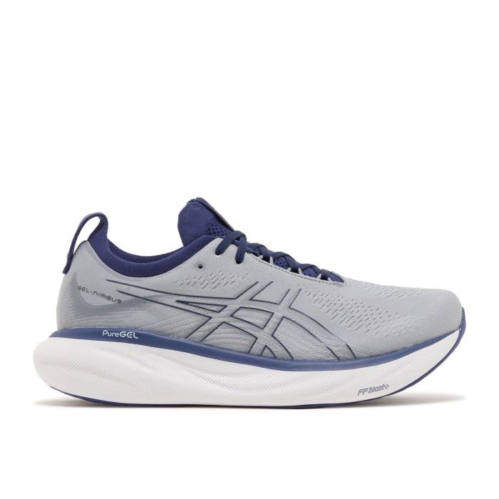アシックス Asics 【 Gel Nimbus 25 'Sheet Rock Indigo Blue' Men Sheet Rock/Indigo Blue 】 藍色・インディゴ メンズ 藍色・インディゴ 青色 ブルー