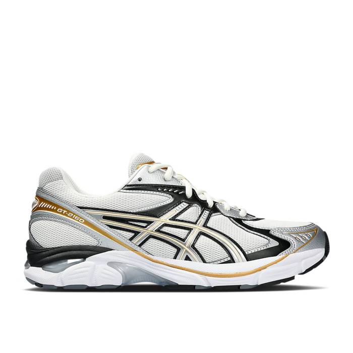 アシックス Asics 【 Gt 2160 \u0027Cream Silver Gold\u0027 Men Cream/Pure Silver 】 Silver しろがね色・しろがね色 メンズ 皮膚軟化剤 純然たる Silver しろがね色・しろがね色