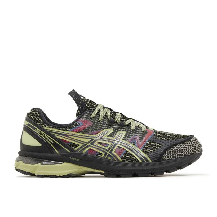アシックス Asics 【 Kiko Kostadinov X Us4-S Gel Terrain \u0027Black Neon Lime\u0027 Men Black/Neon Lime 】 メンズ 黒いこと 黒いこと 菩提樹