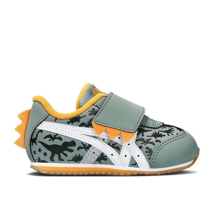アシックス Asics 【 Idaho Baby Kt-Es D 'Dinosaur Park - Khaki' Infant Khaki/White 】 パーク ベビー カーキ 白色 ホワイト｜スニケス 23,380円