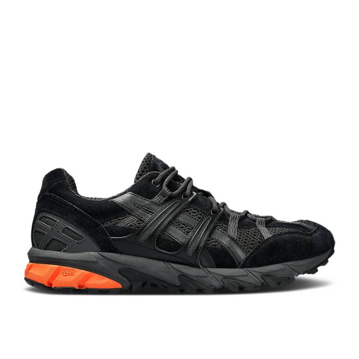 アシックス Asics 【 Gel Sonoma 15-50 'Black Orange' Men Black/Graphite Grey 】 メンズ 黒色 ブラック 灰色 グレー