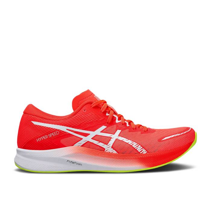 アシックス Asics 【 Wmns Hyper Speed 3 'Sunrise Red' Women Sunrise Red/White 】 Speed スピード レディース Red 赤・レッド 白色 ホワイト|スニケス