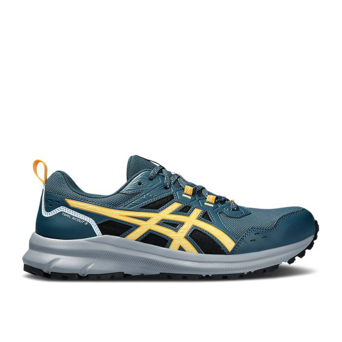 アシックス Asics 【 Trail Scout 3 Magnetic Blue Faded Yellow Men Magnetic Blue/Faded Yellow 】 スカウト 青色 ブルー メンズ 青色 ブルー yellow 黄色・イエロー