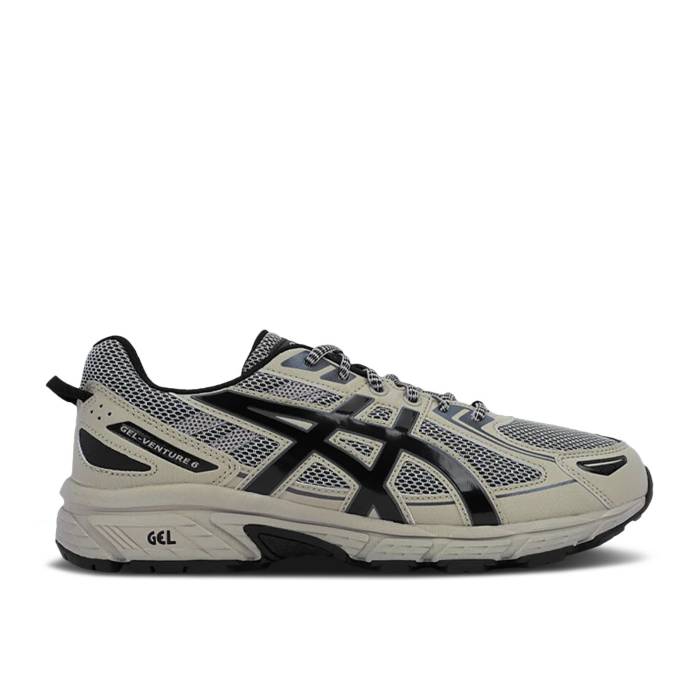 アシックス Asics 【 Gel Venture 6 \u0027Feather Grey Black\u0027 Men Feather Grey/Black 】 薄墨色 薄墨色 メンズ 薄墨色 薄墨色 黒いこと 黒いこと