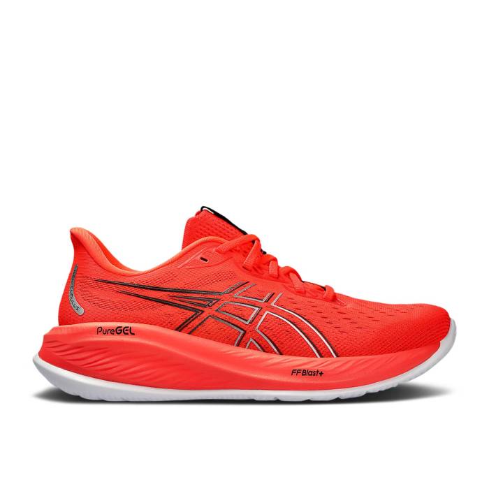 アシックス Asics 【 Gel Cumulus 26 \u0027Sunrise Red\u0027 Men Sunrise Red/White 】 メンズ Red 赤・赤いこと 白いこと 白いこと