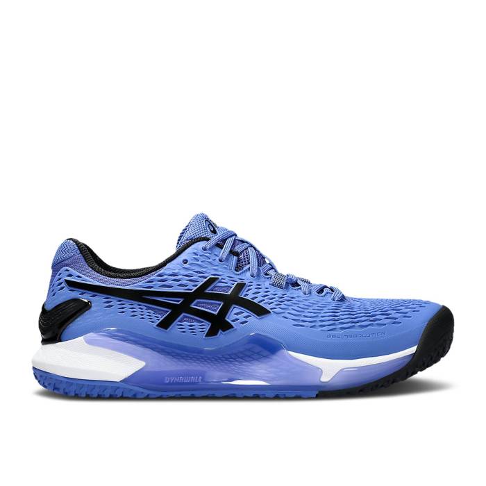 アシックス Asics 【 Gel Resolution 9 Oc 2E Wide 'Sapphire Black' Men Sapphire/Black 】 メンズ 黒色 ブラック｜スニケス
