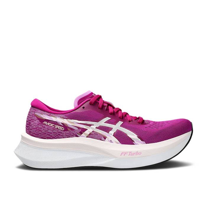 アシックス Asics 【 Wmns Magic Speed 4 \u0027Purple Spectrum\u0027 Women Purple Spectrum/Pale Pink 】 神通力 Speed 素早さ レディース Purple 紫・パープル スペクトラム pink サクラ色