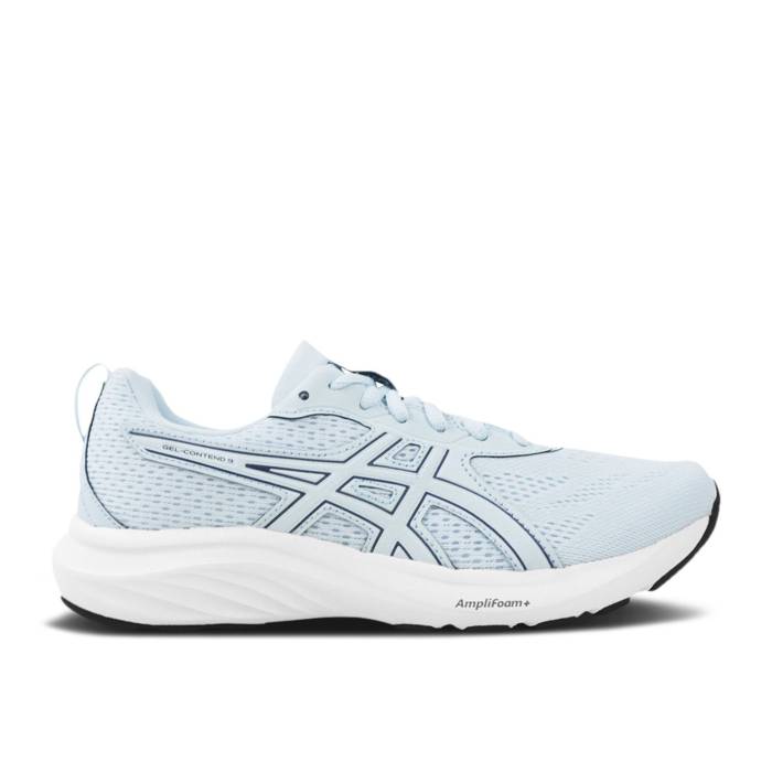 アシックス Asics 【 Wmns Gel Contend 9 Wide \u0027Sky Midnight\u0027 Women Aqua Blue 】 レディース アクア 青碧 青碧