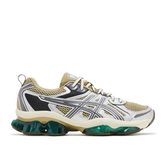 アシックス Asics 【 Gel Quantum Kinetic Khaki Beige Pure Silver Men Khaki Beige/Pure Silver 】 ベージュ ピュア メンズ カーキ ベージュ ピュア Silver 銀色・シルバー
