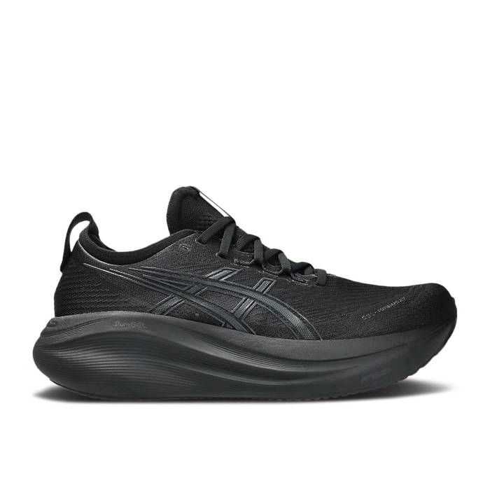 アシックス Asics 【 Gel Nimbus 27 Black Graphite Grey Men Black/Graphite Grey 】 メンズ 黒色 ブラック 灰色 グレー