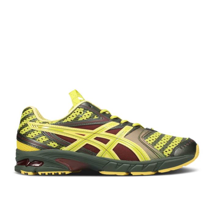 アシックス Asics 【 Kiko Kostadinov X Ub9-S Gel Ds Trainer 14 Dark Mustard Truffle Grey Men Dark Mustard/Truffle Grey 】 トレーナー メンズ 灰色 グレー