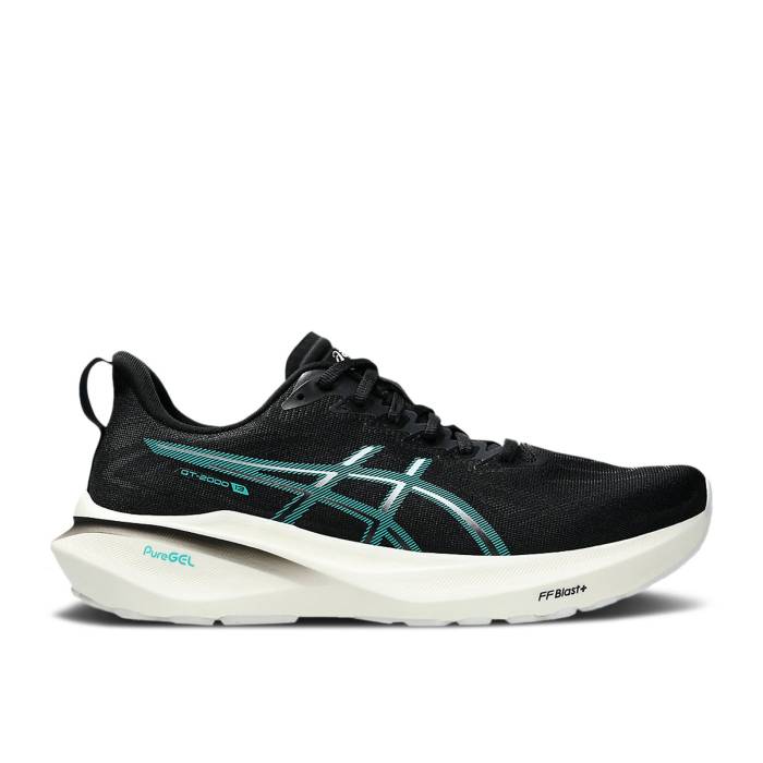 アシックス Asics 【 Gt 2000 13 \u0027Black Wave Teal\u0027 Men Black/Wave Teal 】 13 サー青少年 Wave ウェーブ・ウェイブ メンズ 黒いこと 黒いこと Wave ウェーブ・ウェイブ