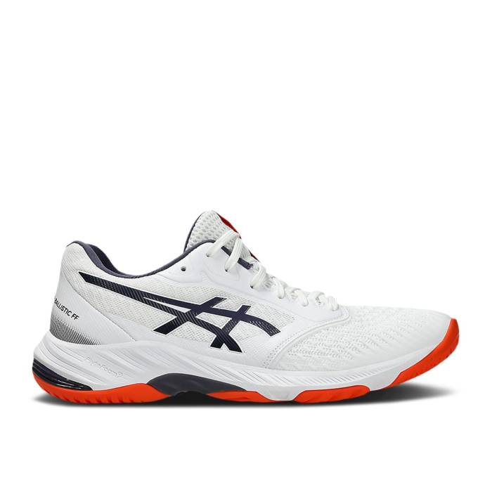 アシックス Asics 【 Netburner Ballistic Ff 3 \u0027White Indigo Fog\u0027 Men White/Indigo Fog 】 藍色・インディゴ メンズ 白いこと 白いこと 藍色・インディゴ