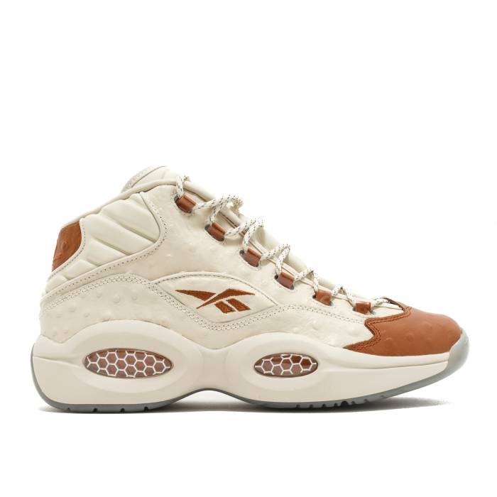 リーボック Reebok 【 Sneakersnstuff X Question \u0027Lux\u0027 Men Papaerwhite/Brown Malt 】 Question 問い合わせ メンズ 赤銅色 赤銅色