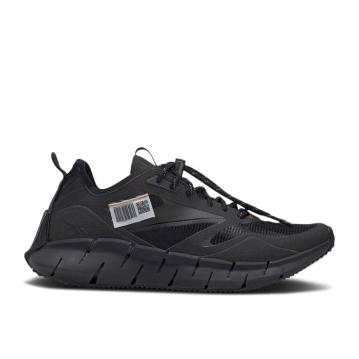 リーボック Reebok 【 Charli Cohen X Wmns Zig Kinetica Horizon 'Black' Women Black/True Grey 8/High Vis Orange 】 Zig ジグ レディース 黒色 ブラック 灰色 グレー ハイ orange 橙・オレンジ
