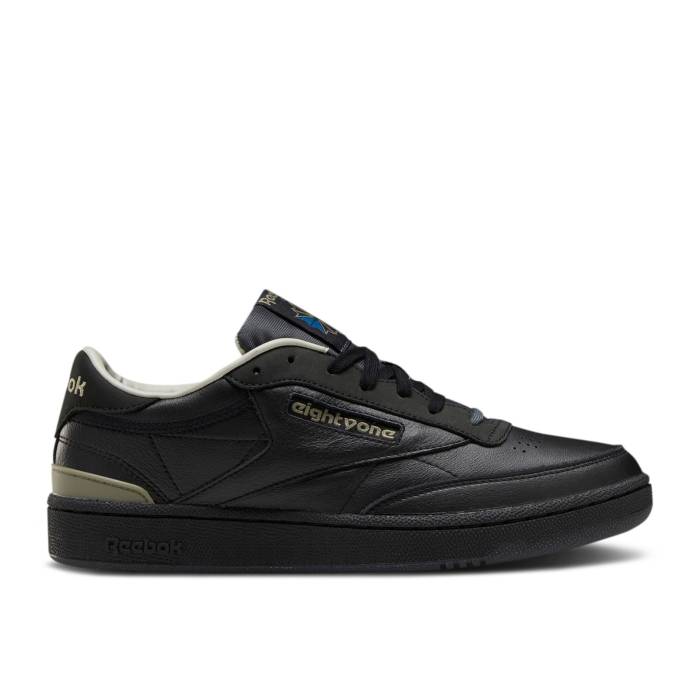 リーボック Reebok 【 Kohei Okita X Club C 85 'Eightyone - Black Khaki' Men Black/Khaki/The Blues 】 クラブ 黒色 ブラック メンズ 黒色 ブラック カーキ ブルース