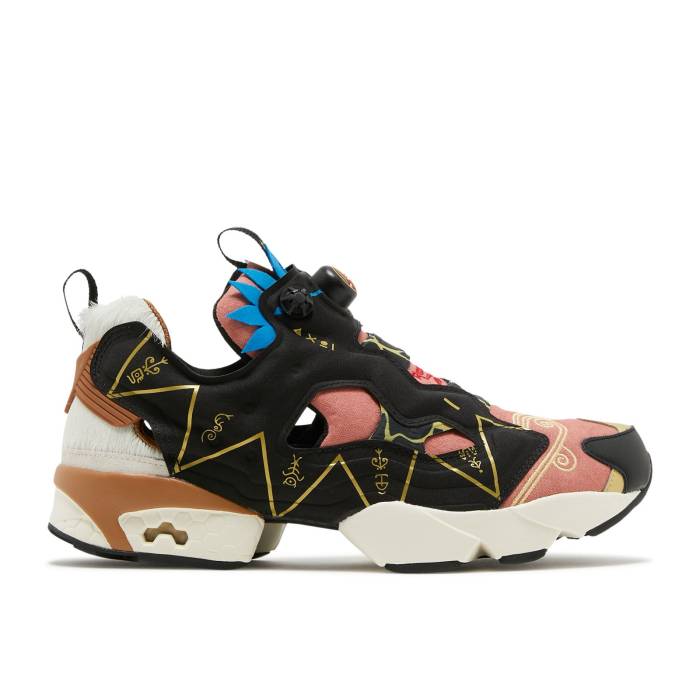 リーボック Reebok 【 Power Rangers X Instapump Fury 'Rita Repulsa' Men Black/Rustic Clay/Gold Metallic 】 Power パワー レンジャース メンズ 黒色 ブラック ゴールド