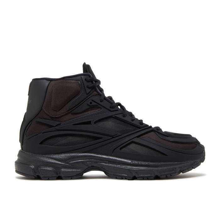 リーボック Reebok 【 Kanghyuk X Premier Road Modern Mid \u0027Triple Black\u0027 Men 】 割り増し金 今めかしい ミッド メンズ