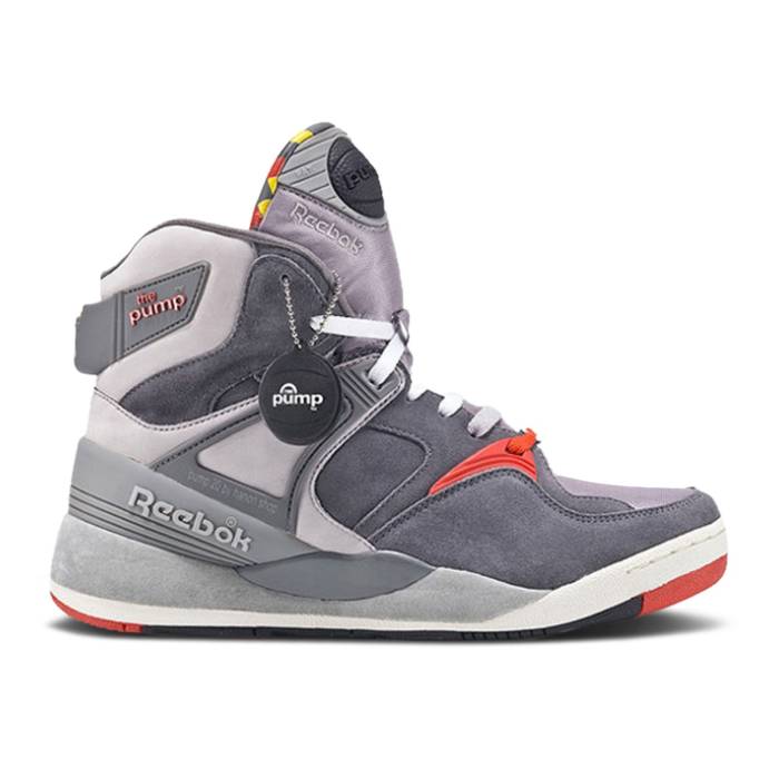 リーボック Reebok 【 Hanon X The Pump 20 \'20Th Anniversary\' Men Cold Grey/Vector Red/Medium Grey/Footwear White 】 ポンプ メンズ 灰色 グレー Red 赤・レッド 白色 ホワイト｜スニケス