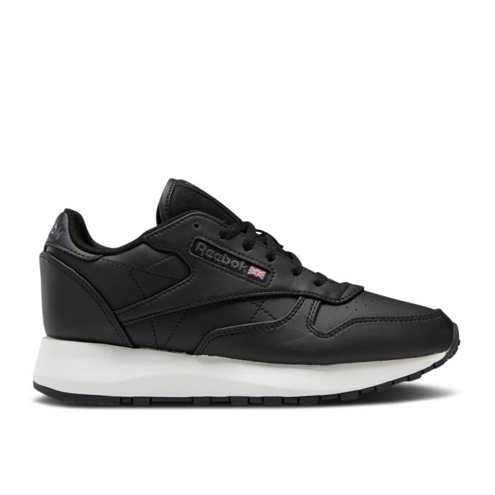 リーボック Reebok 【 Wmns Classic Leather Sp \u0027Black Grey\u0027 Women Core Black/Core Black/Pure Grey 】 古典派音楽 なめし革 レディース 中核グループ 黒いこと 黒いこと 純一無雑 薄墨色 薄墨色