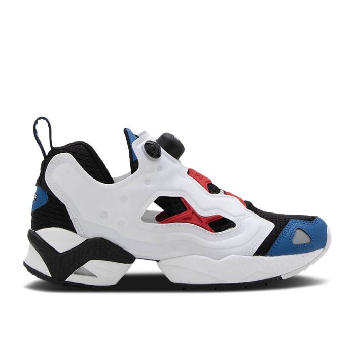 リーボック Reebok 【 Instapump Fury 95 'White Black Vector Blue' Men Core Black/Cloud White/Vector Blue 】 黒色 ブラック メンズ コア 黒色 ブラック 白色 ホワイト 青色 ブルー|スニケス