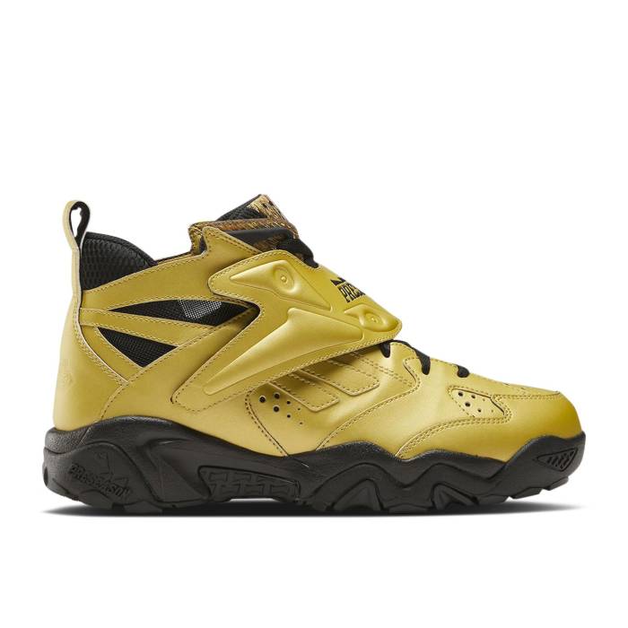リーボック Reebok 【 Panini X Preseason 94 Mid Gold Prizm Men Gold Metallic/Core Black 】 ミッド メンズ ゴールド コア 黒色 ブラック