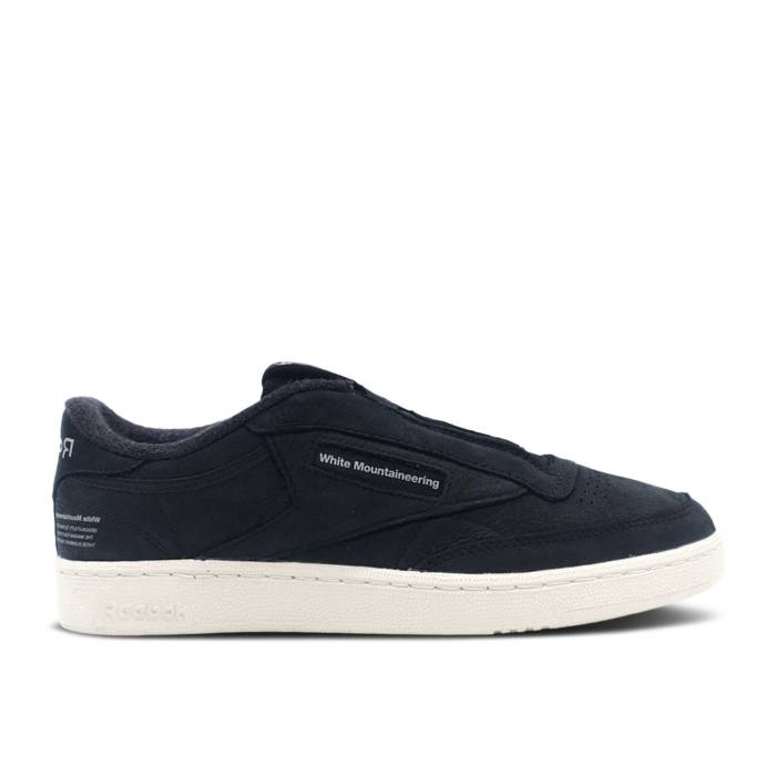 リーボック Reebok 【 White Mountaineering X Club C 85 'Black Chalk' Men Black/Chalk/Grey 】 白色 ホワイト クラブ メンズ 黒色 ブラック 灰色 グレー
