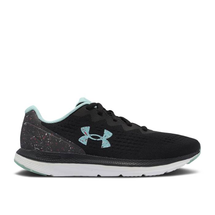 アンダーアーマー Under Armour 【 Wmns Charged Impulse 2 \u0027Black Blue Speckled\u0027 Women Black/Blue 】 青碧 青色 レディース 黒いこと 黒いこと 青碧 青色 スニーカー-靴