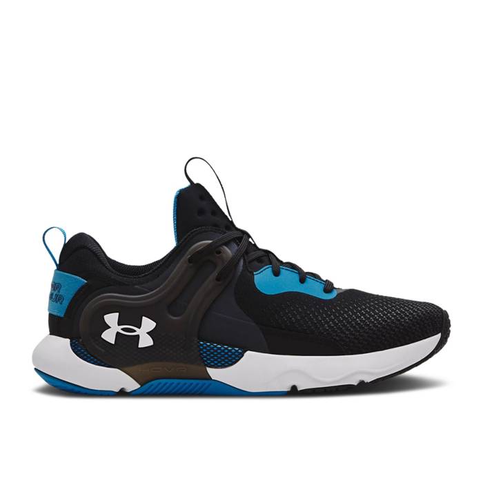アンダーアーマー Under Armour 【 Hovr Apex 3 \u0027Black Radar Blue\u0027 Men Black/Radar Blue 】 レイダー メンズ 黒いこと 黒いこと レイダー 青味 青み