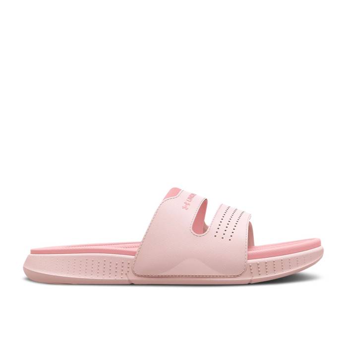アンダーアーマー Under Armour 【 Wmns Ansa Studio Slide \u0027Retro Pink\u0027 Women Pink Note/Retro Pink 】 制作室 Slide サンダル レディース pink サクラ色 レトロ