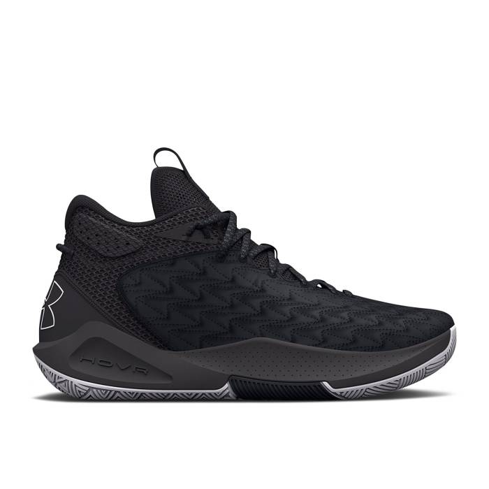 アンダーアーマー Under Armour 【 Hovr Havoc 5 'Black Quilt' Men Black/Jet Grey 】 メンズ 黒色 ブラック 灰色 グレー|スニケス